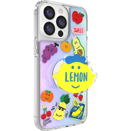 [S2B] Just4U Deco Acrylic Tok hologram Case _Phone bumper and tok set  iPhone _  Made in Korea
